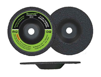 IP8151 - 3" 3-in-1 Diamond Grinding Wheel (36 Grit)