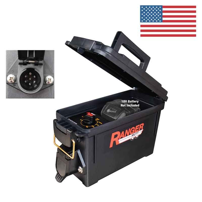 IP910218C - Heavy Ranger® MUTT® (7-Way Round Pin) Compatible with Milwaukee® 18V Batteries