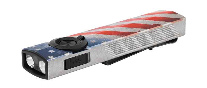 OLARKPROSS - ArkPro Flashlight, Stars &amp; Stripes