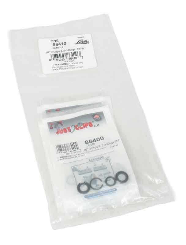 LS86410 - 12-Pack 1/2" Drive Retaining Clip / O-Rings
