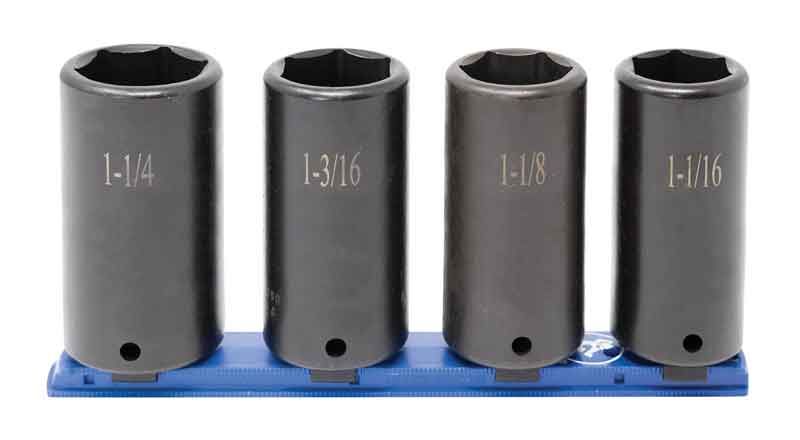 STI3204LR1 - 4 Piece 1/2" Drive SAE Deep Impact Socket Set, 6-Point