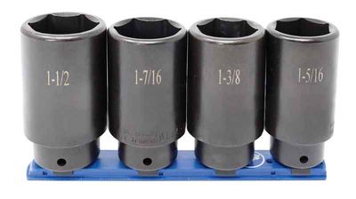 STI3204LR2 - 4 Piece 1/2" Drive SAE Deep Impact Socket Set, 6-Point