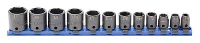 STI2212R - 12 Piece 3/8" Drive SAE Standard Impact Socket Set, 6-Point