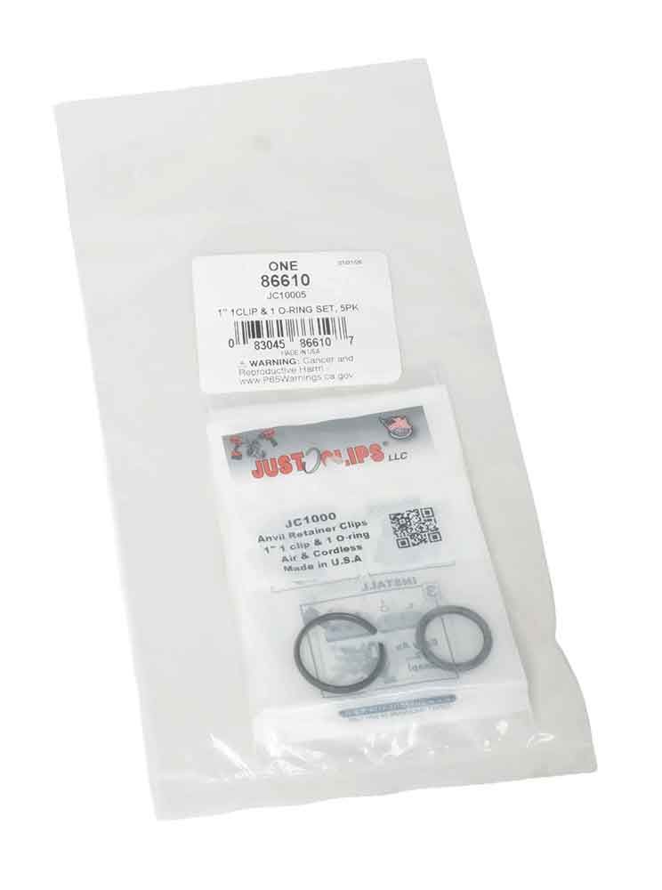 LS86610 - 5-Pack 1" Retaining Ring / O-Ring