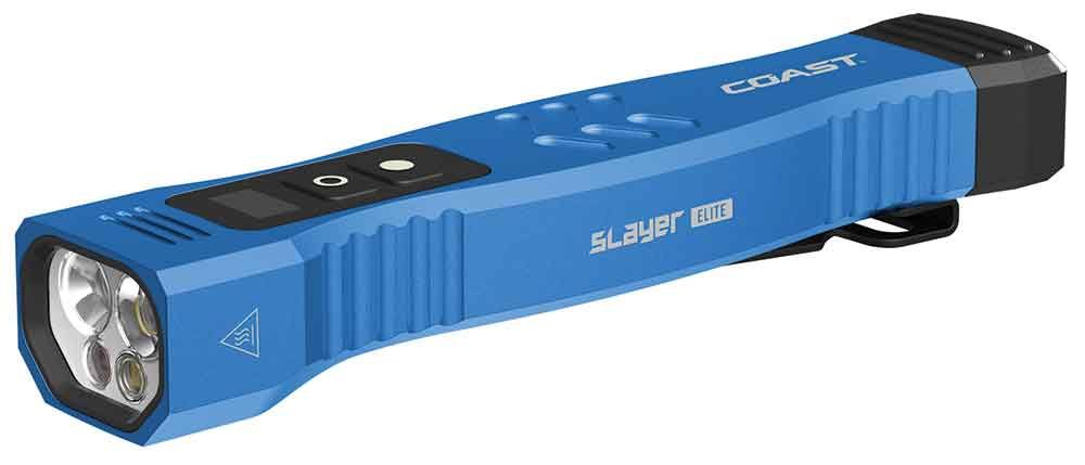 CST31581 - SLAYER Elite Flashlight, Blue