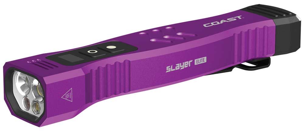 CST31584 - SLAYER Elite Flashlight, Purple