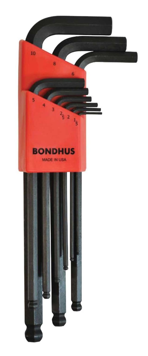 BN10999 - 14 Piece Metric Ball Hex L-Wrench Set - Long