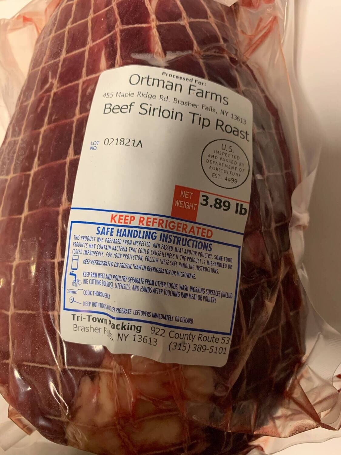 Sirloin Tip Roast 1 lbs