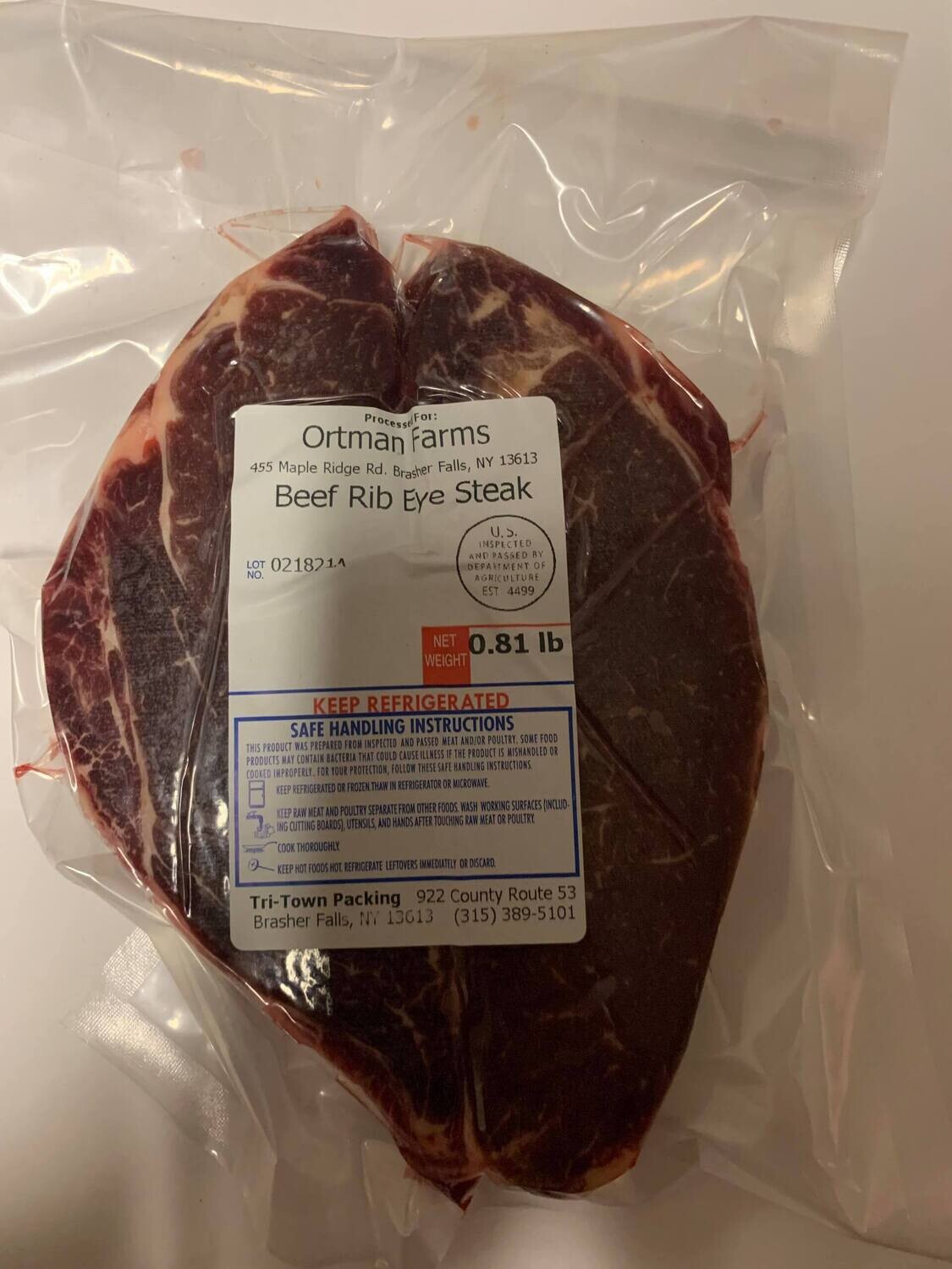 Ribeye Steak 1 lb