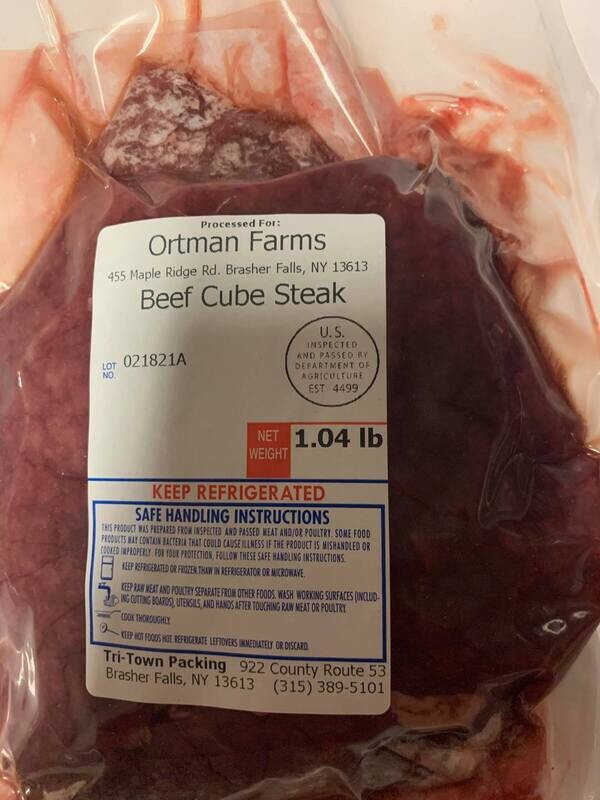 Cube Steak 1 lbs