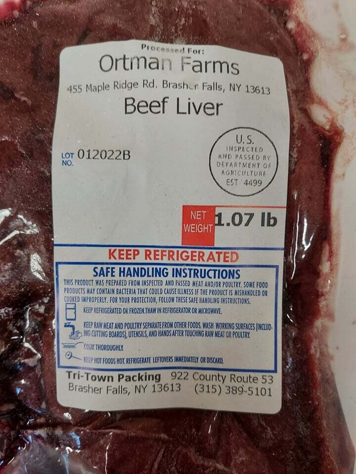 Beef Liver 1.3 lbs