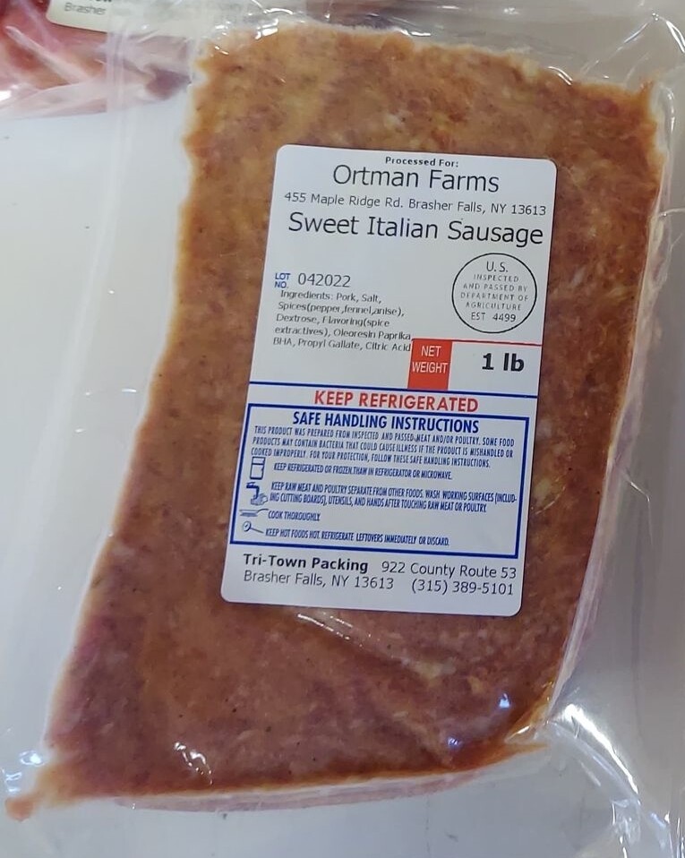 Sweet Italian Sausage 1 lb