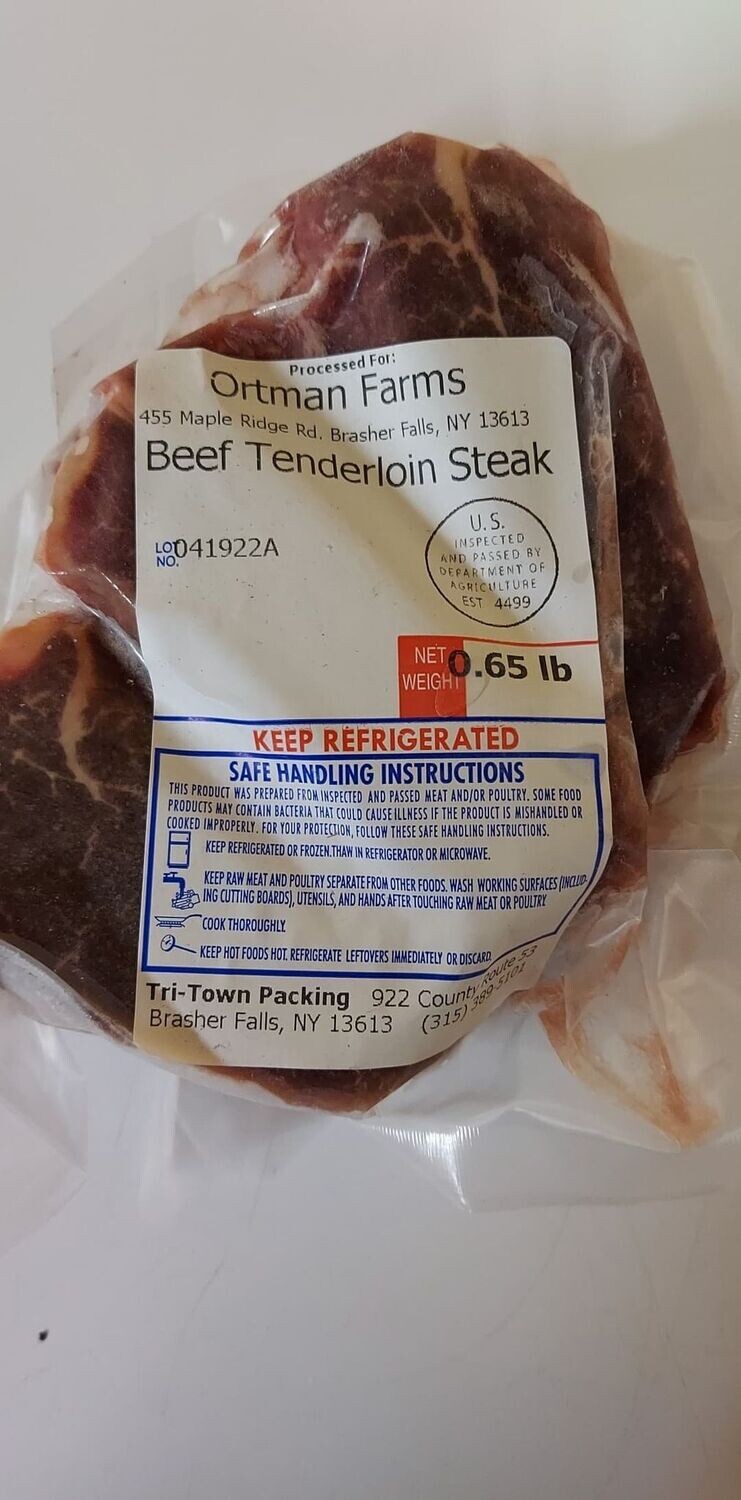 Tenderloin Steak 1 lbs