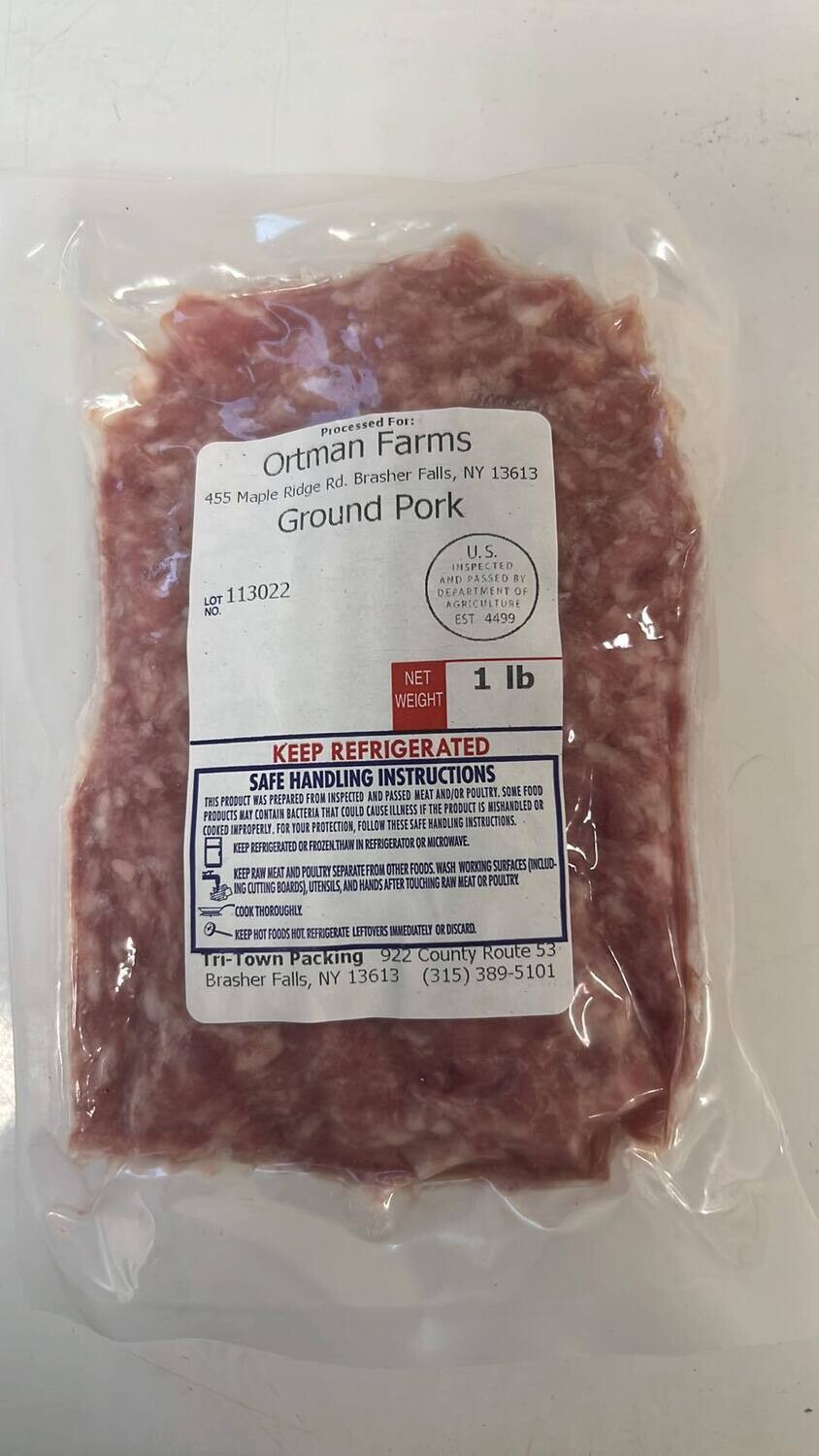 Ground Pork 1lb