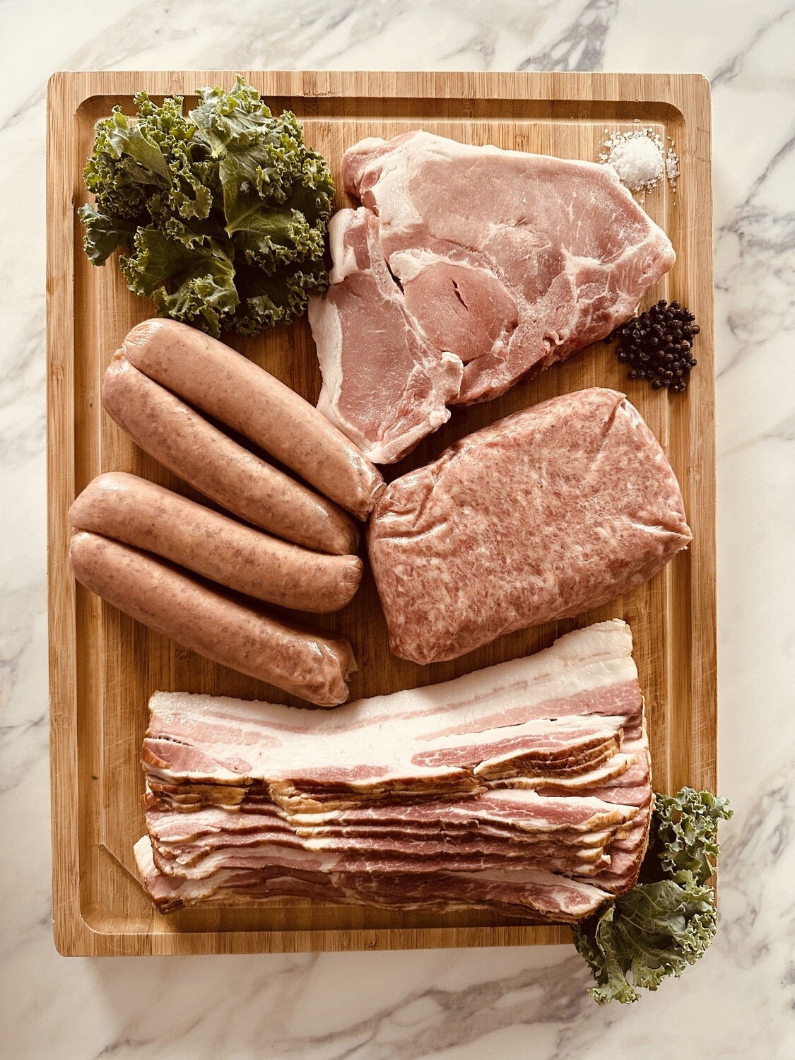 Pasture Raised Pork Box 
Mixed (6lbs)