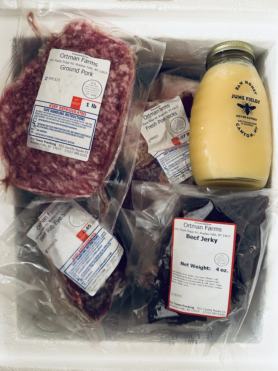 Pasture Raised Beef and Pork Surprise Box! (12lbs)