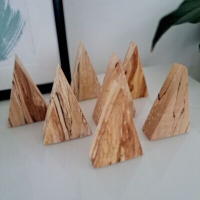 Small wooden mountains