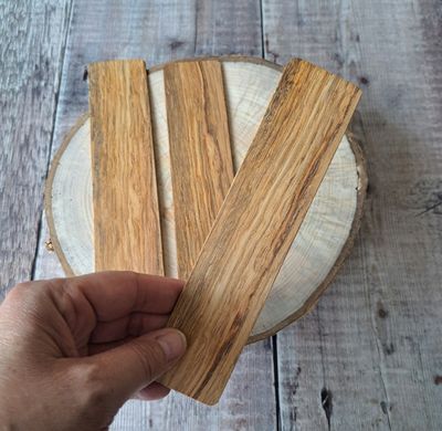 Spalted oak bookmarks (no hole/ribbon) Spalted oak bookmarks (no hole/ribbon)