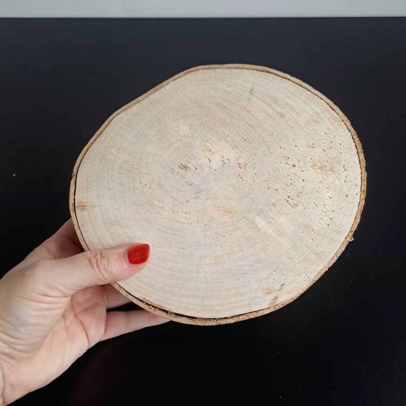 16cm x 20cm chunky log slice