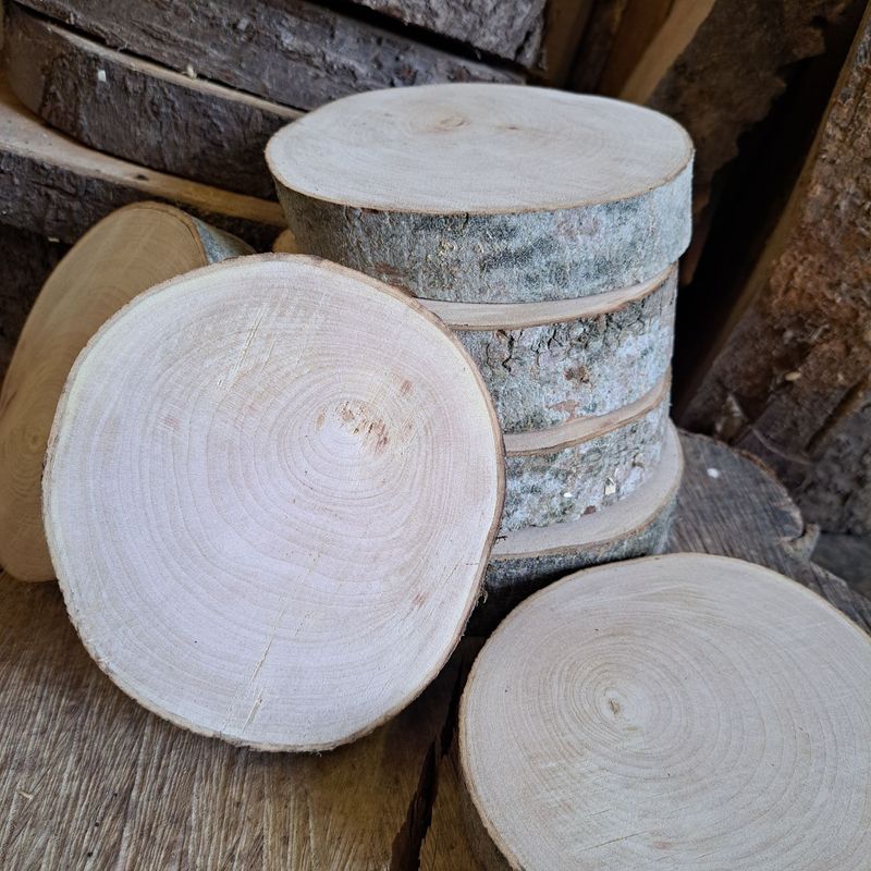 15cm x 17cm log slices