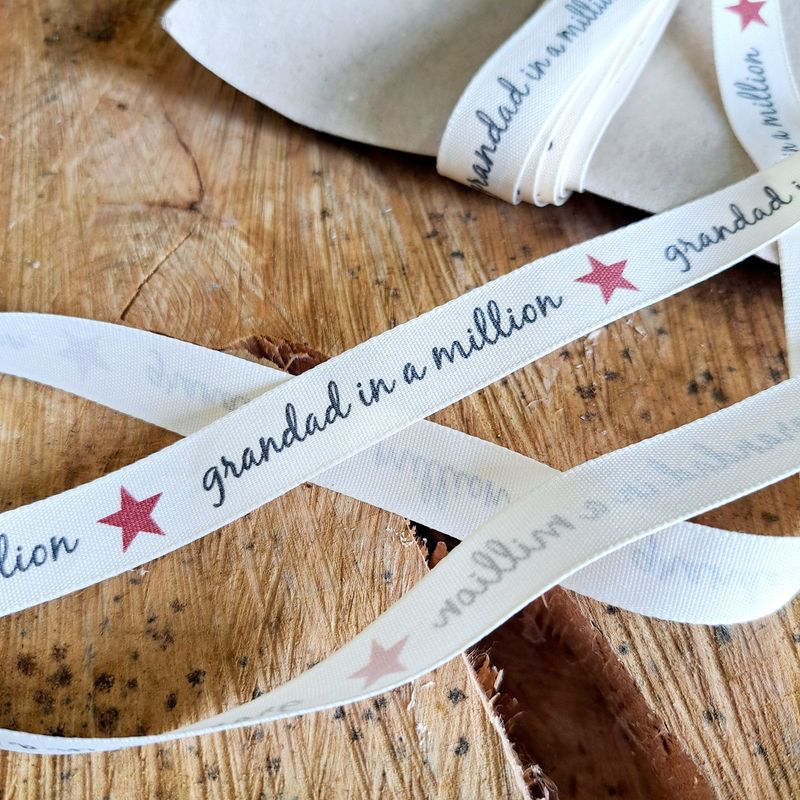 Grandad in a million ribbon