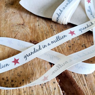 Grandad in a million ribbon