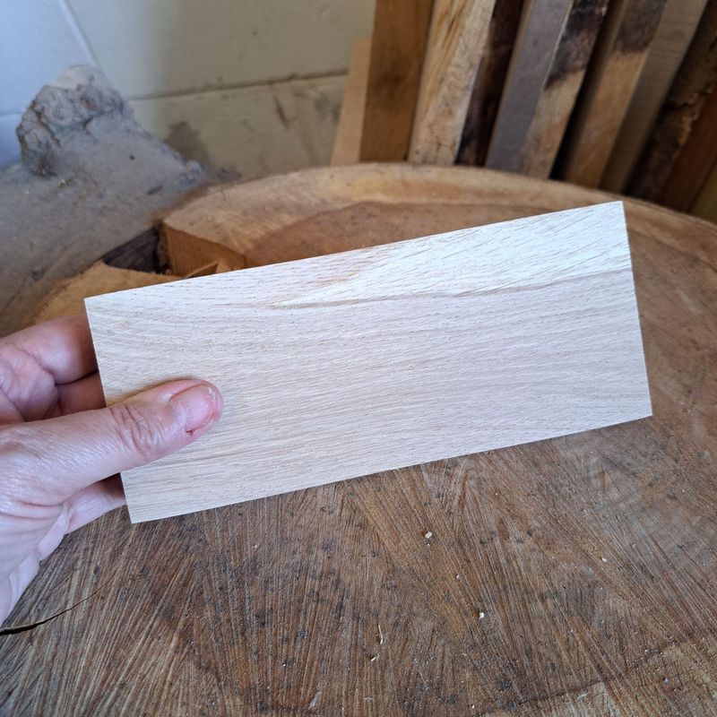 SECONDS square edge Oak blank