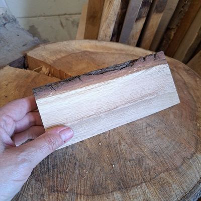 18cm wide oak blank
