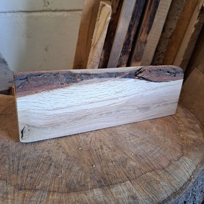 23cm wide oak blank