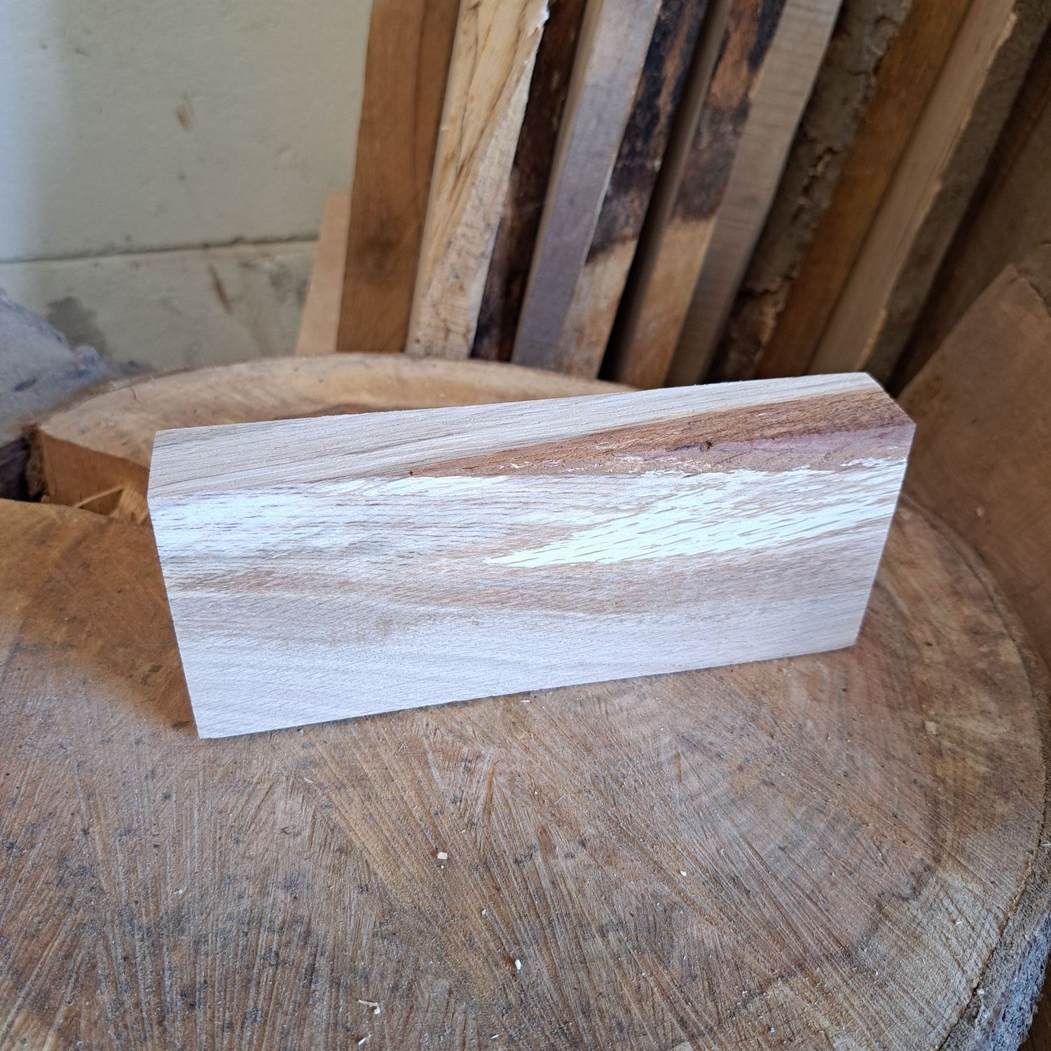 19cm wide square oak