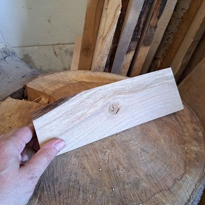 24cm wide oak blank