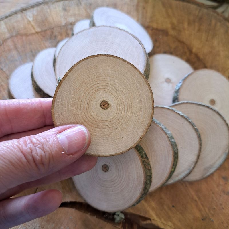 'Boob' wood slices!