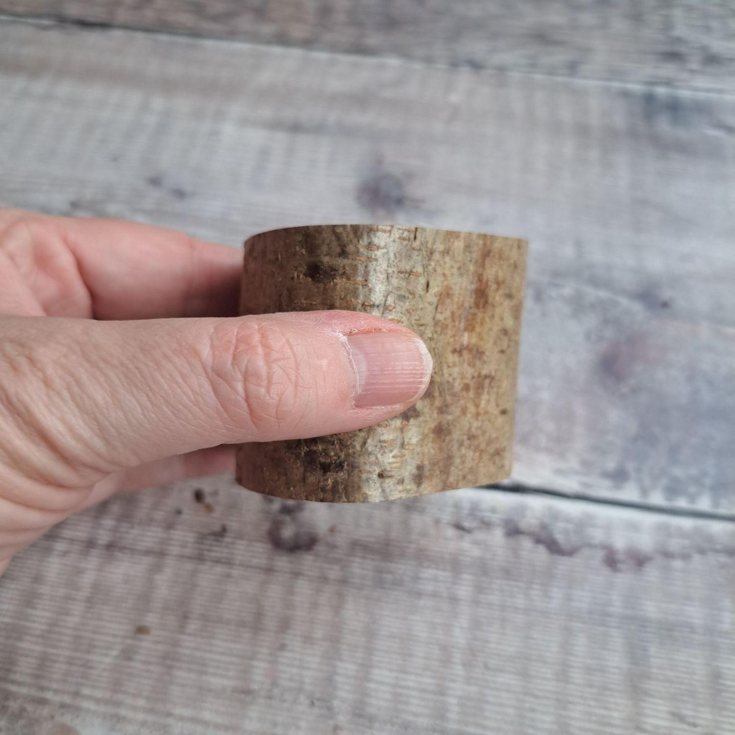 Small hazel log Small hazel log