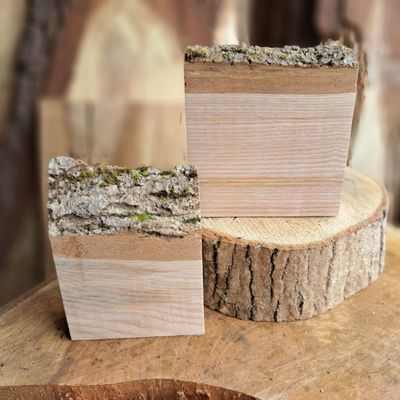 Pair of small ash blanks Pair of small ash blanks