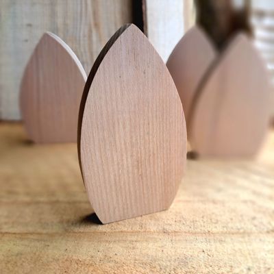 Small ash blank fairy doors