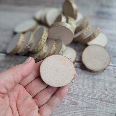 4cm craft wood slices
