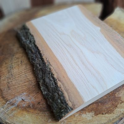 22cm ash blank with two natural edges 22cm ash blank with two natural edges