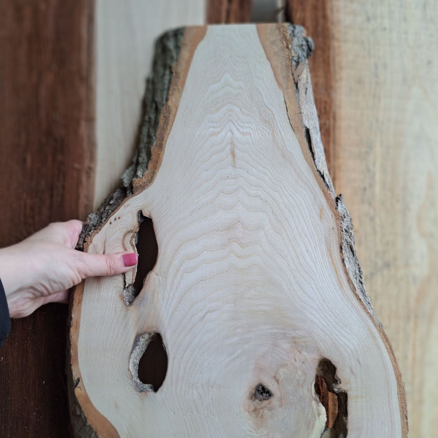 Large rustic ash blank Large rustic ash blank