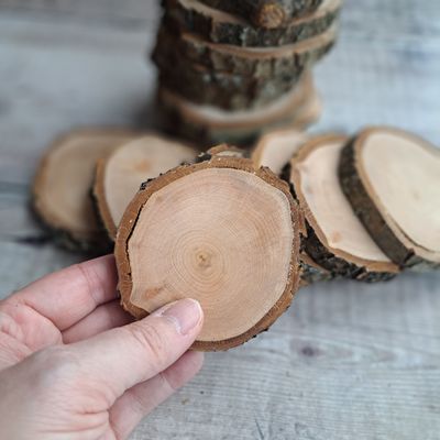 SECONDS 8cm - 10cm alder slices SECONDS 8cm - 10cm alder slices