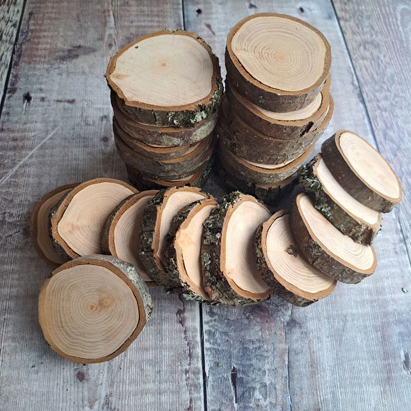 SECONDS 7cm - 8cm wood slice