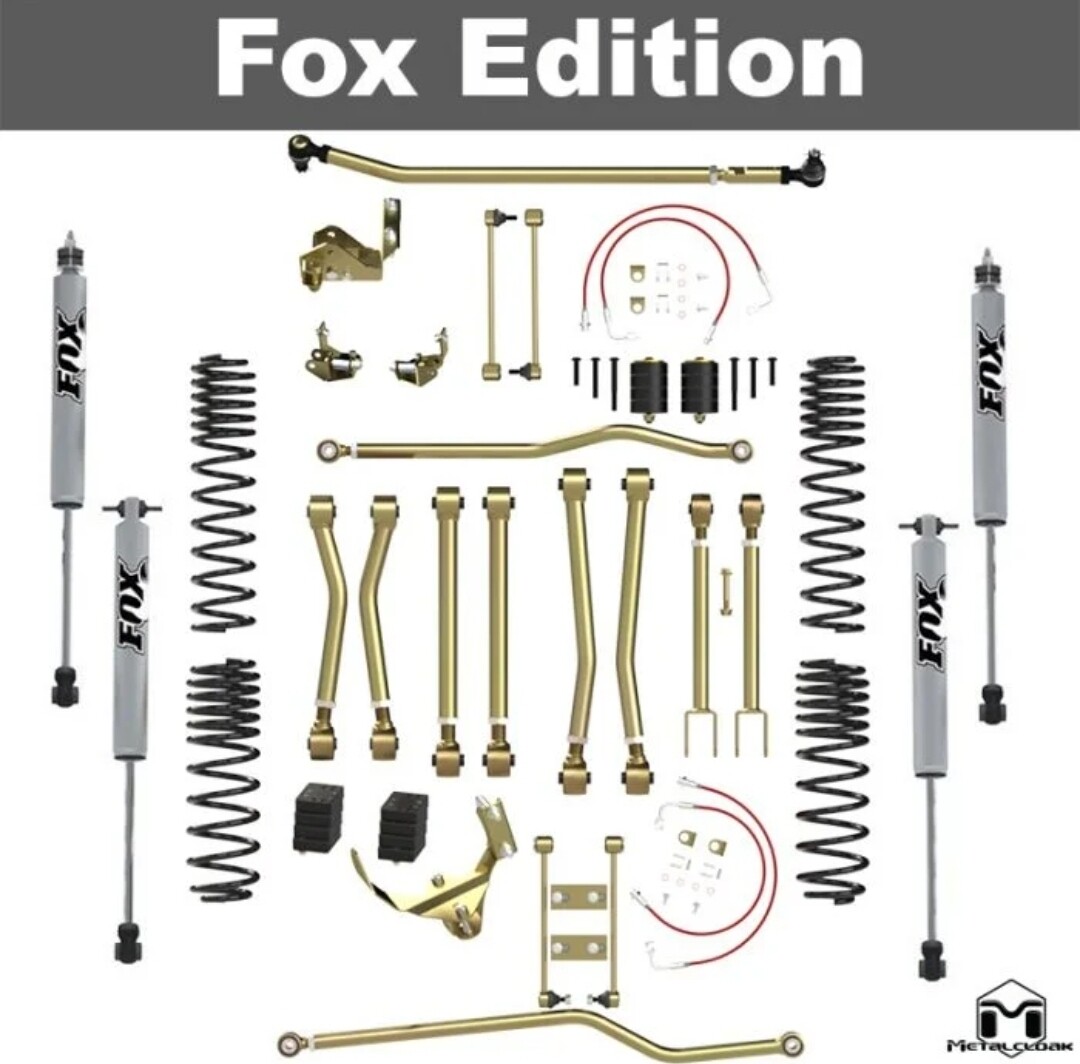 MC Fox JK Wrangler 4.5&quot; Game-Changer Suspension ,Sway bar disconnect
