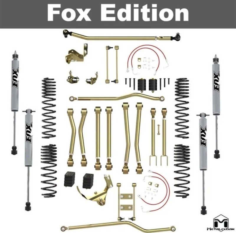 MC Fox JK Wrangler 4.5&quot; Game-Changer Suspension ,Sway bar disconnect