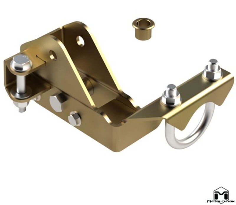 Mc 7193 Track Bar &amp; Stabilizer Relocation Bracket, JK Wrangler