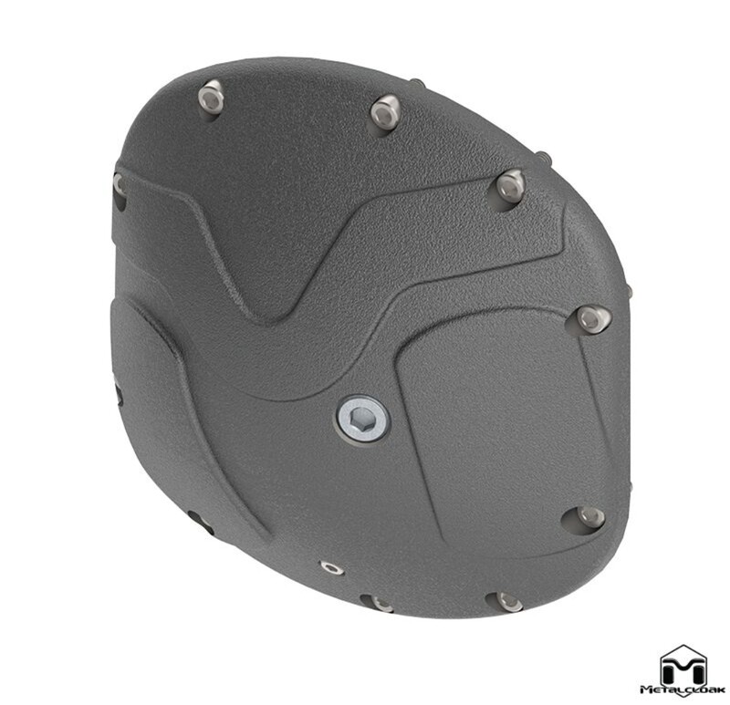 MC 7212 MetalCloak &quot;M&quot; Dana 30 Differential Cover