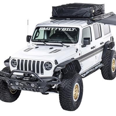 SMITTY BILT XRC FRONT AND REAR FLAT FENDER FLARE SET 77837