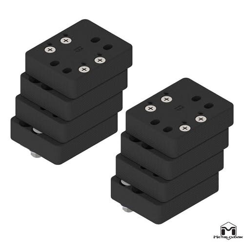 MC 7043 JK/JL/JT Wrangler Adjustable Bump Stops, Rear, (1&quot; - 4&quot;)