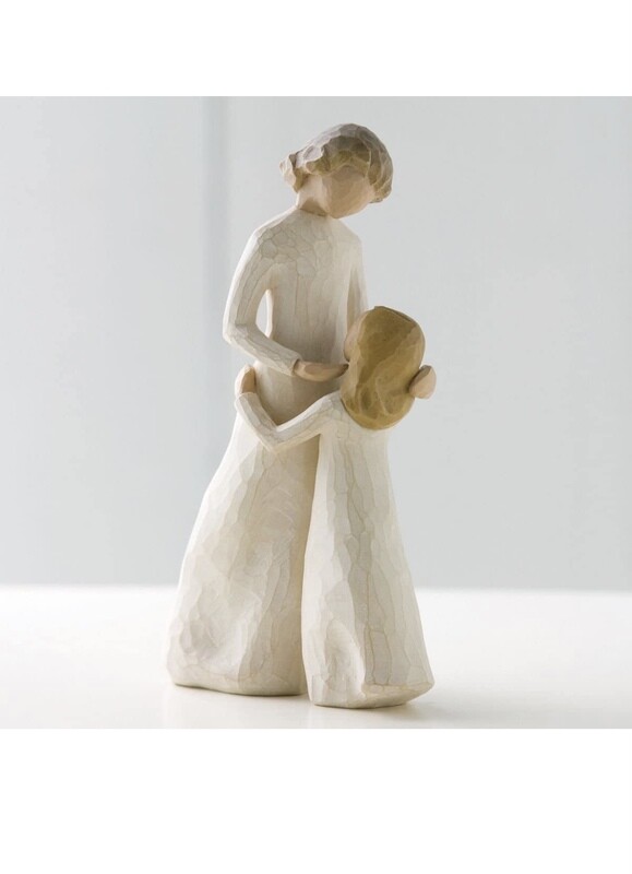 Willow tree mother and daughter figurine sculpture