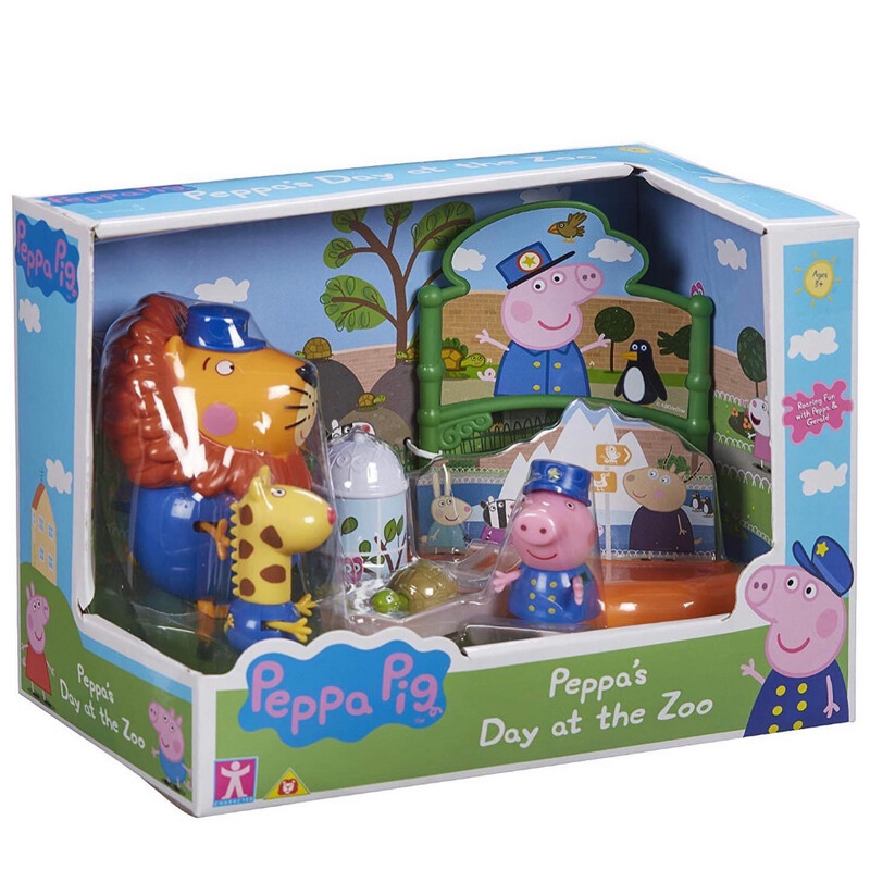 Peppa Pig Day At The Zoo Play Toys
