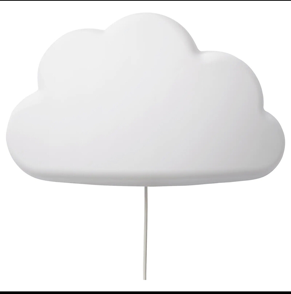 LED wall lamp, cloud white
