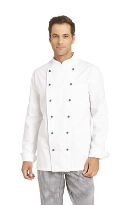Kochjacke langarm von Leiber 100% Baumwolle für Herren und Damen